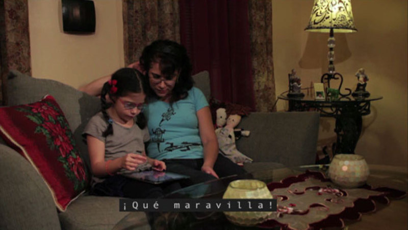 Still image from Isabel Needs Assistive Technology