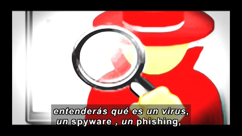 Still image from Science And Technology - Internet Safety (Spanish)