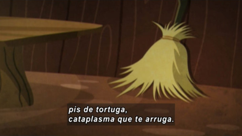 Still image from Medialuna And The Magic Nights: The Witch And The Broom (Spanish)