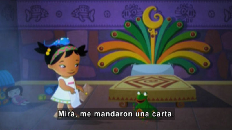 Still image from Medialuna And The Magic Nights: A Letter From The Prince (Spanish)