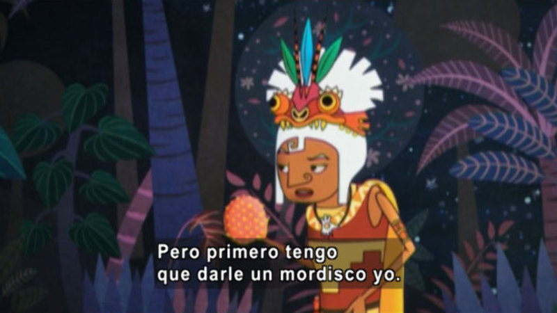 Still image from Medialuna And The Magic Nights: The Magical Fruit (Spanish)