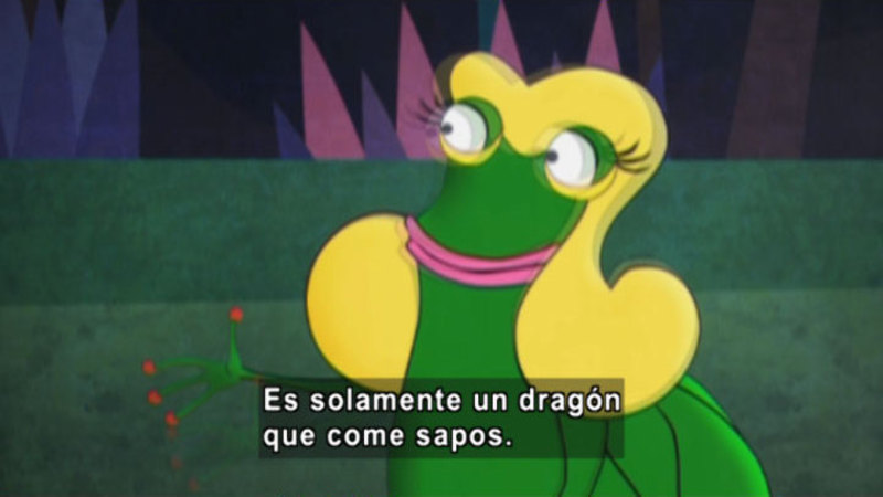Still image from Medialuna And The Magic Nights: Chacabuco's Aunt (Spanish)