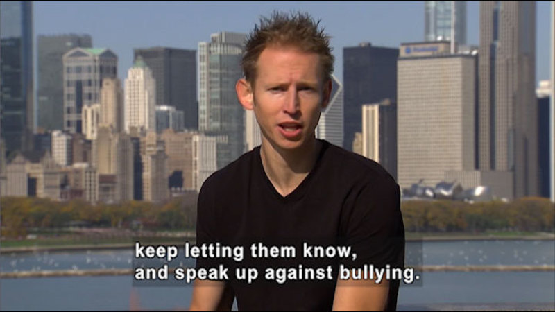 Still image from Speak Up