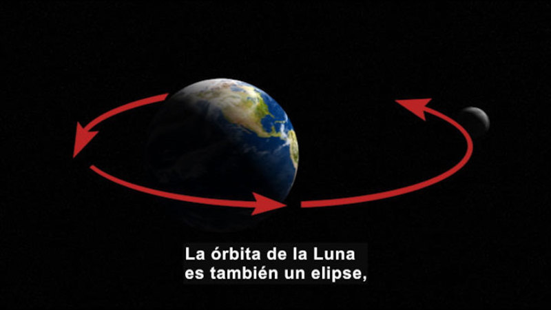 Still image from Science Video Vocab: Ellipse (Spanish)