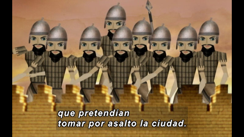 Still image from The Time Compass: Persia (Spanish)