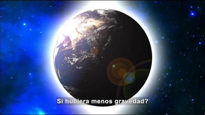 Still image from Science Video Vocab: Gravity (Spanish)