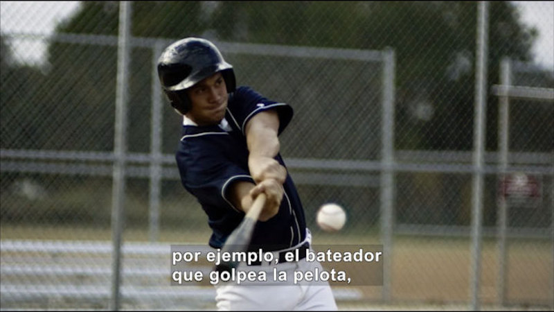 Still image from Science Video Vocab: Motion (Spanish)