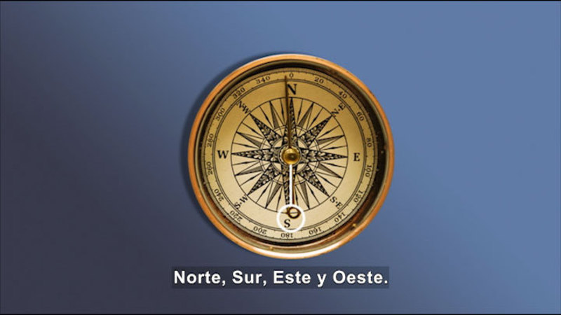 Still image from Science Video Vocab: Position (Spanish)