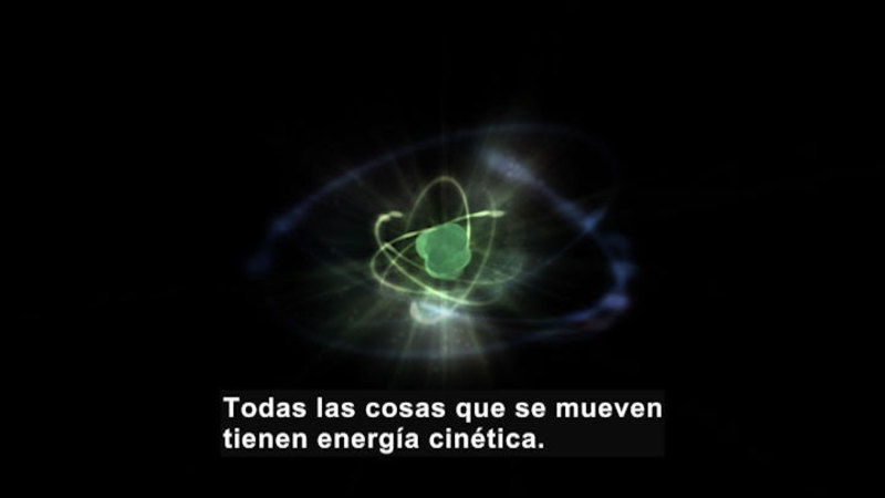 Still image from Science Video Vocab: Kinetic Energy (Spanish)