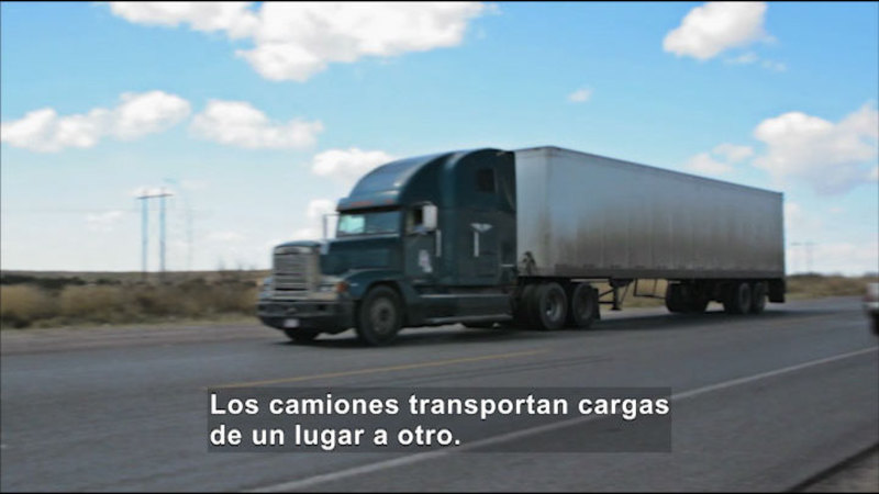 Still image from Science Video Vocab: Load (Spanish)