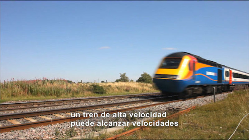 Still image from Science Video Vocab: Velocity (Spanish)