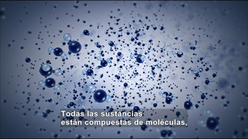 Still image from Science Video Vocab: Phases of Matter (Spanish)