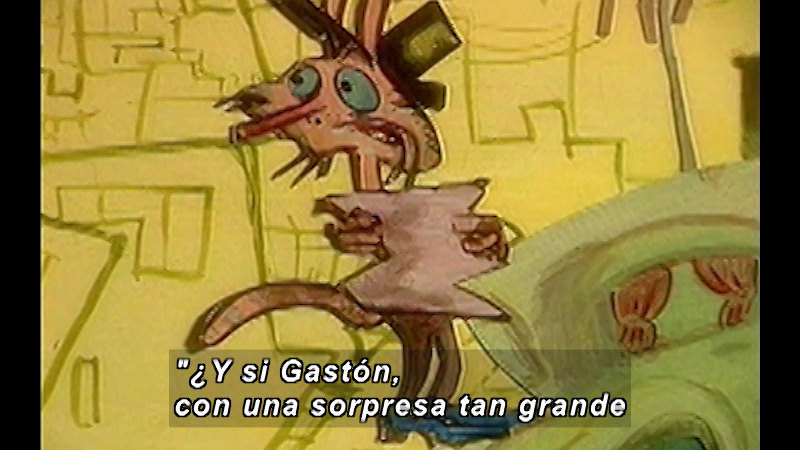 Still image from Kool Books: Uncle Enrico Died! Gason Became Rich! (Spanish)