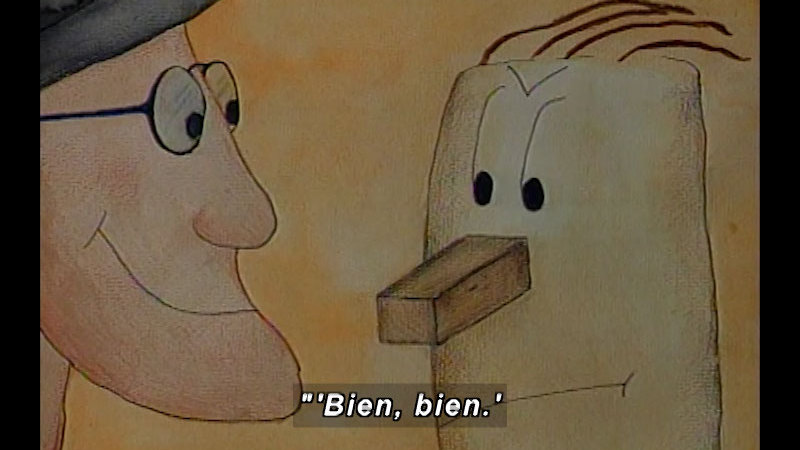 Still image from Kool Books: Sly Pinocchio (Spanish)
