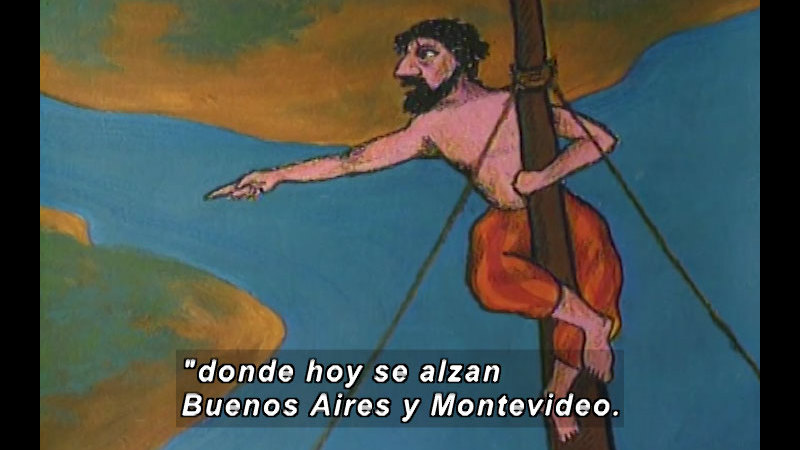Still image from Kool Books: The Magallanes' Journey (Spanish)