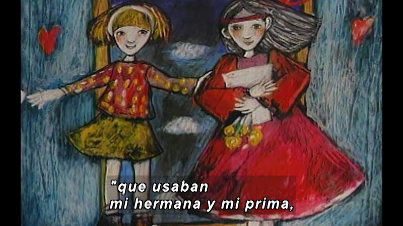 Still image from Kool Books: My Friend The Painter (Spanish)