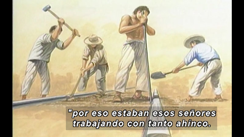 Still image from Kool Books: Celestino And The Train (Spanish)
