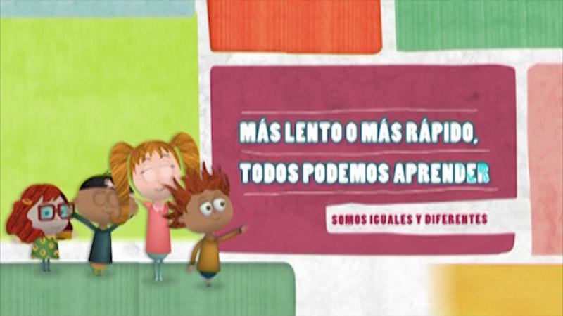 Still image from Similar And Different: Learning Time (Spanish)