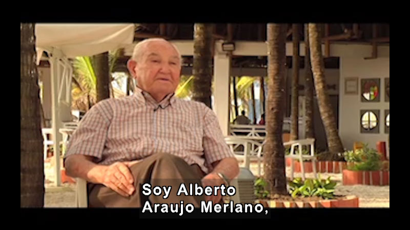 Still image from Science And Technology – Documentary: Alberto Araujo Merlano (Spanish)