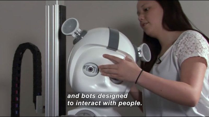 Still image from Science Nation: Immersive Robotics Experience Inspires Future Engineers