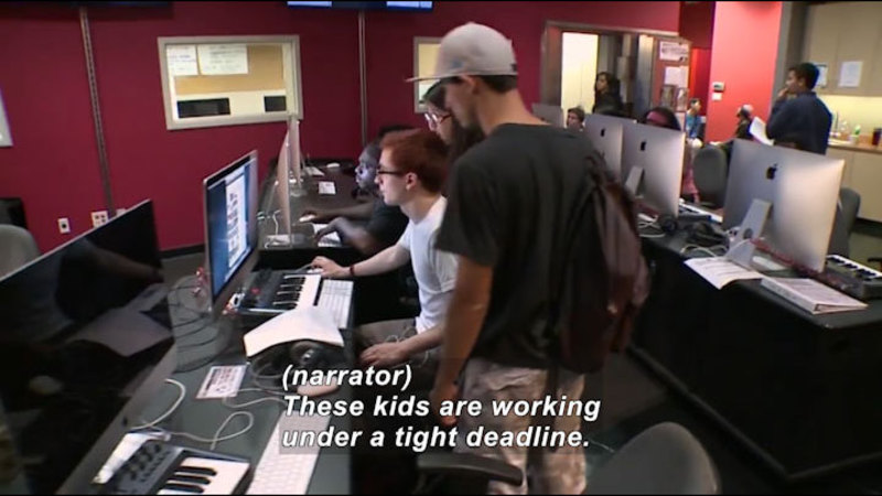 Still image from Science Nation: STEM Is on the Air at Youth Radio