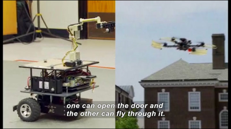 Still image from Science Nation: Cooperative Robots That Learn = Less Work For Human Handlers