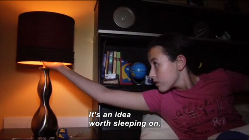 Still image from Science Nation: Sleep Deprived Kids