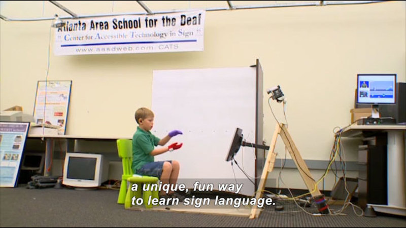 Still image from Science Nation: Signing Made Easy
