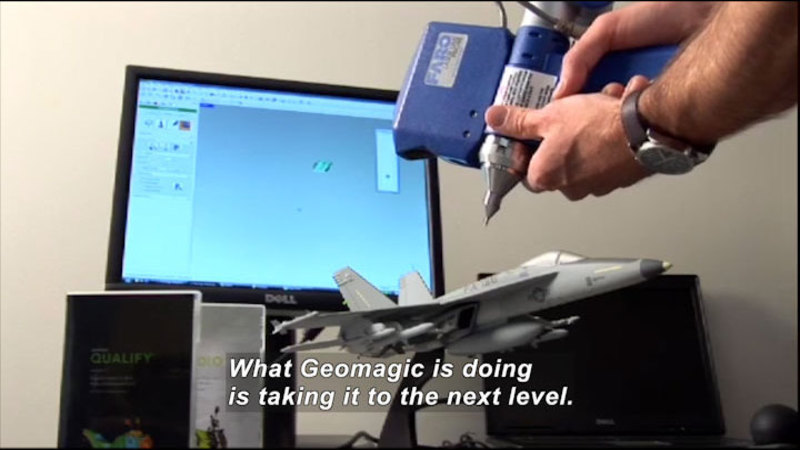 Still image from Science Nation: Geomagic