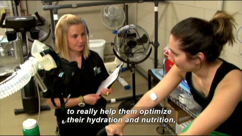 Still image from Profiles Of Scientists And Engineers: Exercise Scientist