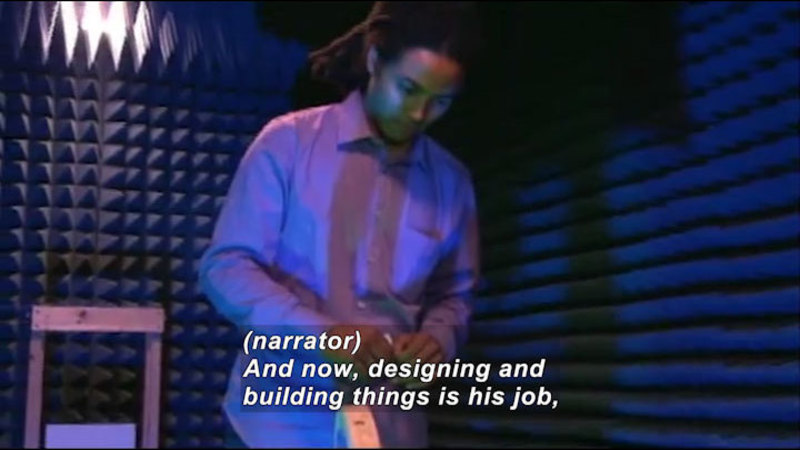 Still image from Profiles Of Scientists And Engineers: Electrical Engineer