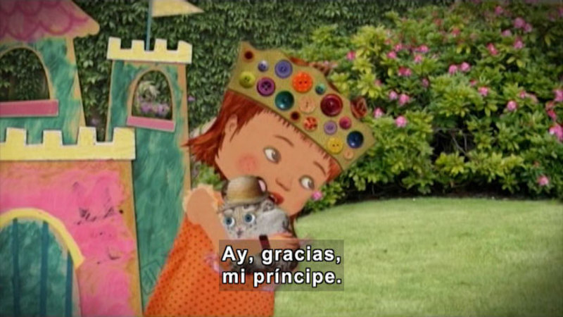 Still image from Through More Adventures: The Princess And The Hamster (Spanish)