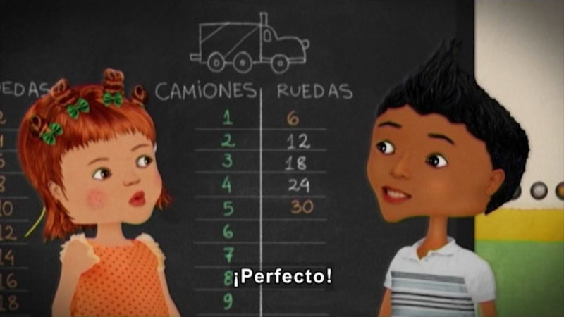 Still image from Through More Adventures: Full Speed Ahead (Spanish)