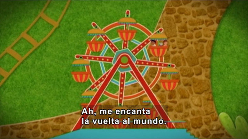 Still image from Through More Adventures: A Stroll Through The Park (Spanish)