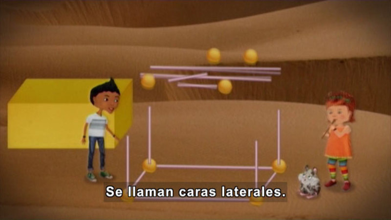 Still image from Through More Adventures: The Geometry Project (Spanish)