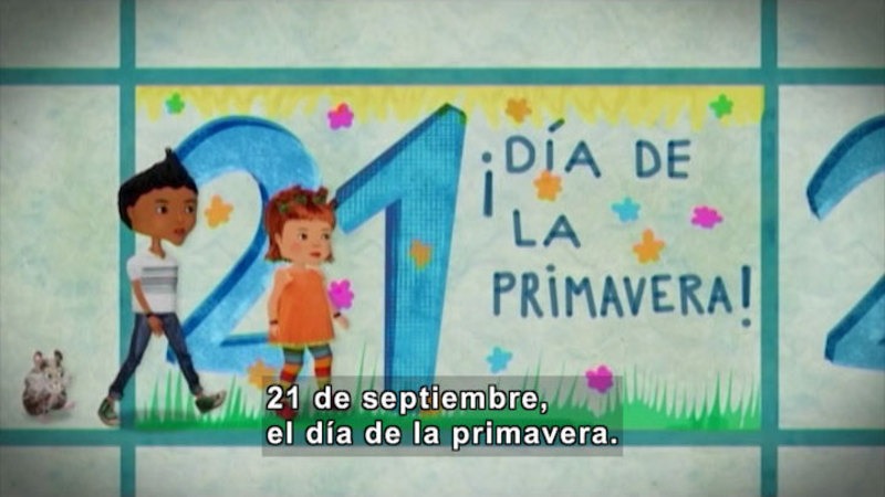 Still image from Through More Adventures: Mica's Agenda (Spanish)
