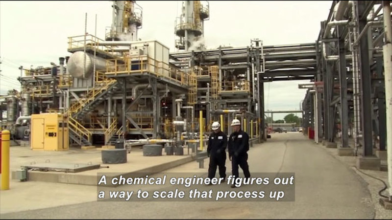 Still image from Career Connections: Chemical Engineer