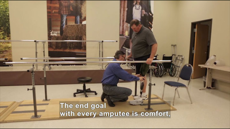 Still image from Career Connections: Prosthetist (WillowWood)
