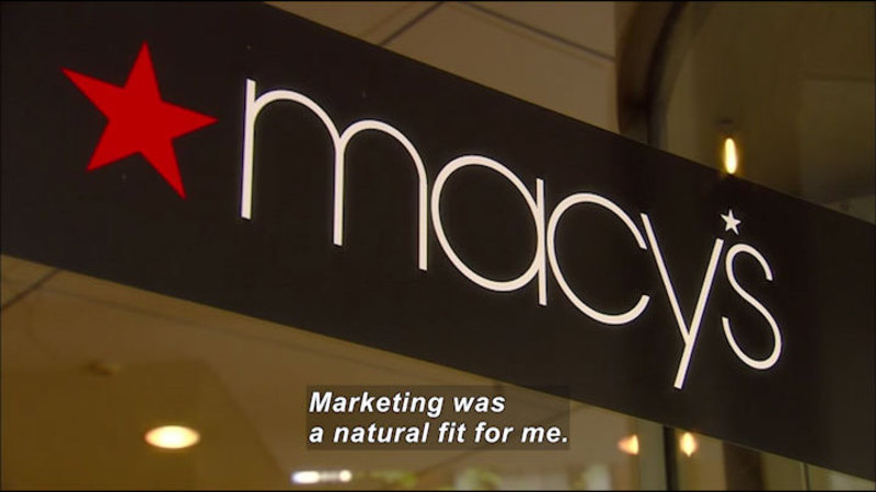 Still image from Career Connections: Marketing Specialist