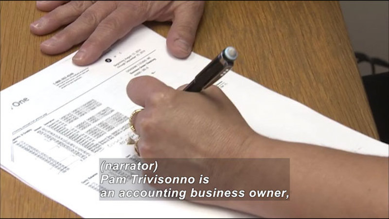 Still image from Career Connections: Bookkeeping And Accounting