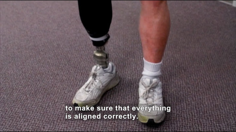 Still image from Career Connections: Prosthetist (Dayton Artificial Limb)