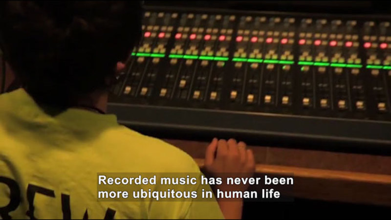 Still image from Career Connections: Sound Engineer