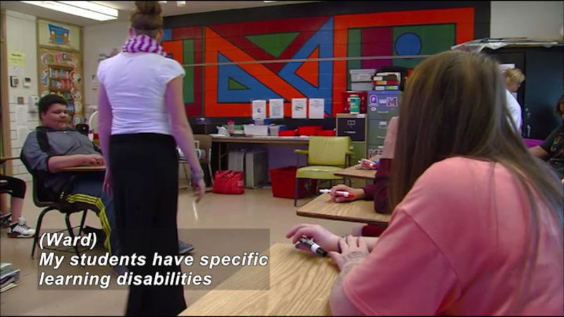 Still image from Career Connections: Special Education Teachers