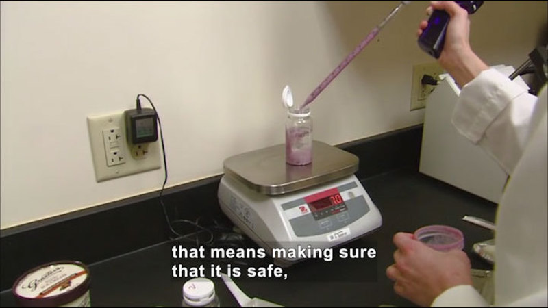 Still image from Career Connections: Food Science Quality Manager