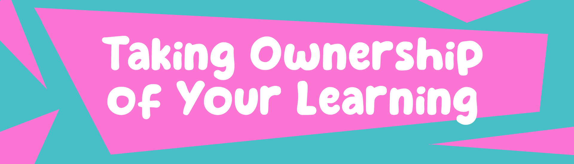 Taking Ownership of Your Learning
