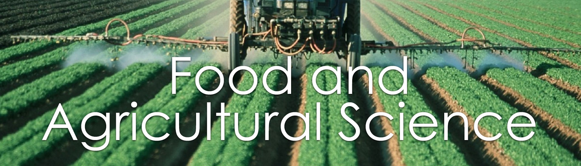 Food and Agricultural Science